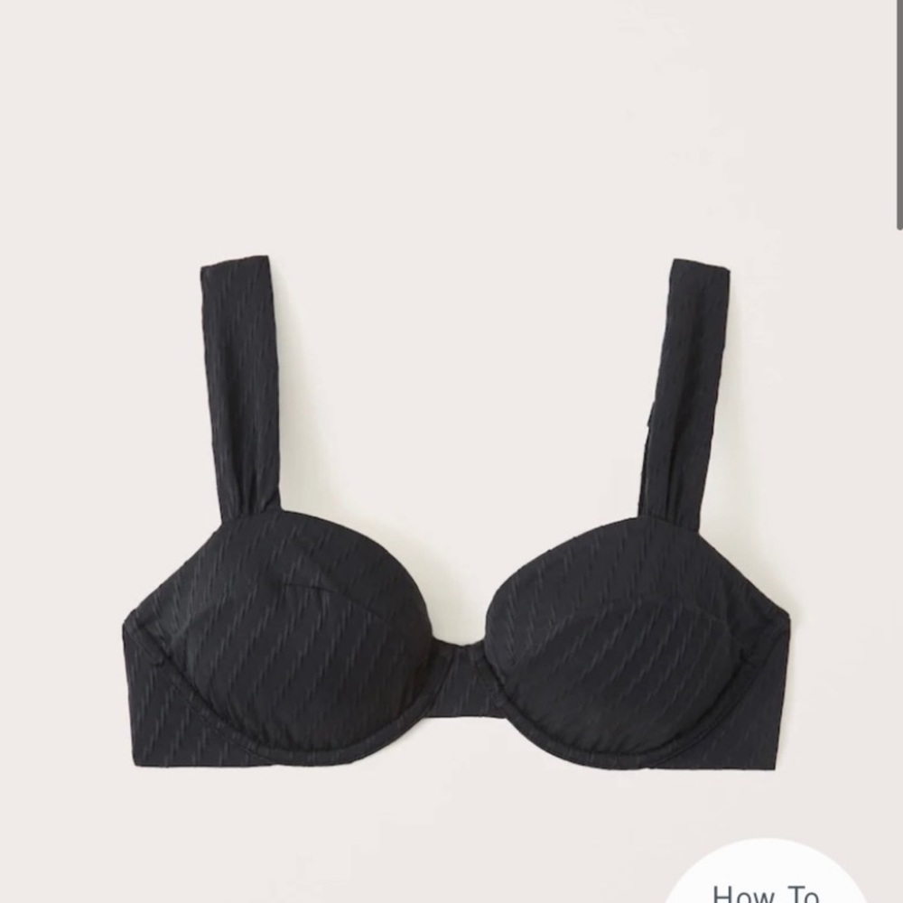 Abercrombie & Fitch Black Bikini with Modern Silhouettes - Picture 10 of 13